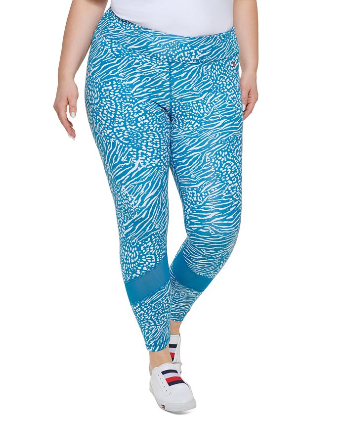 Tommy Hilfiger Plus Size High-Rise 7/8 Compression Leggings - Macy's