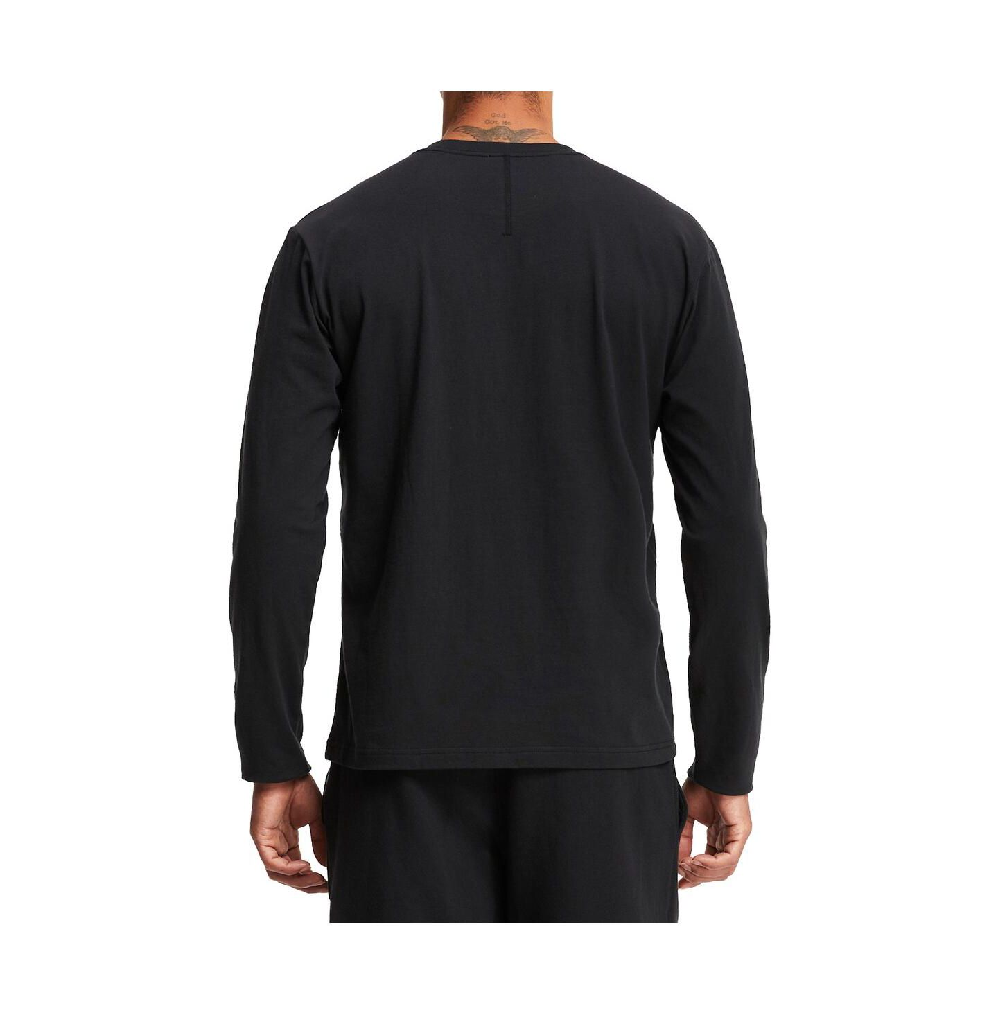 Мужская футболка BRADY Black Wordmark Long Sleeve — фото 4