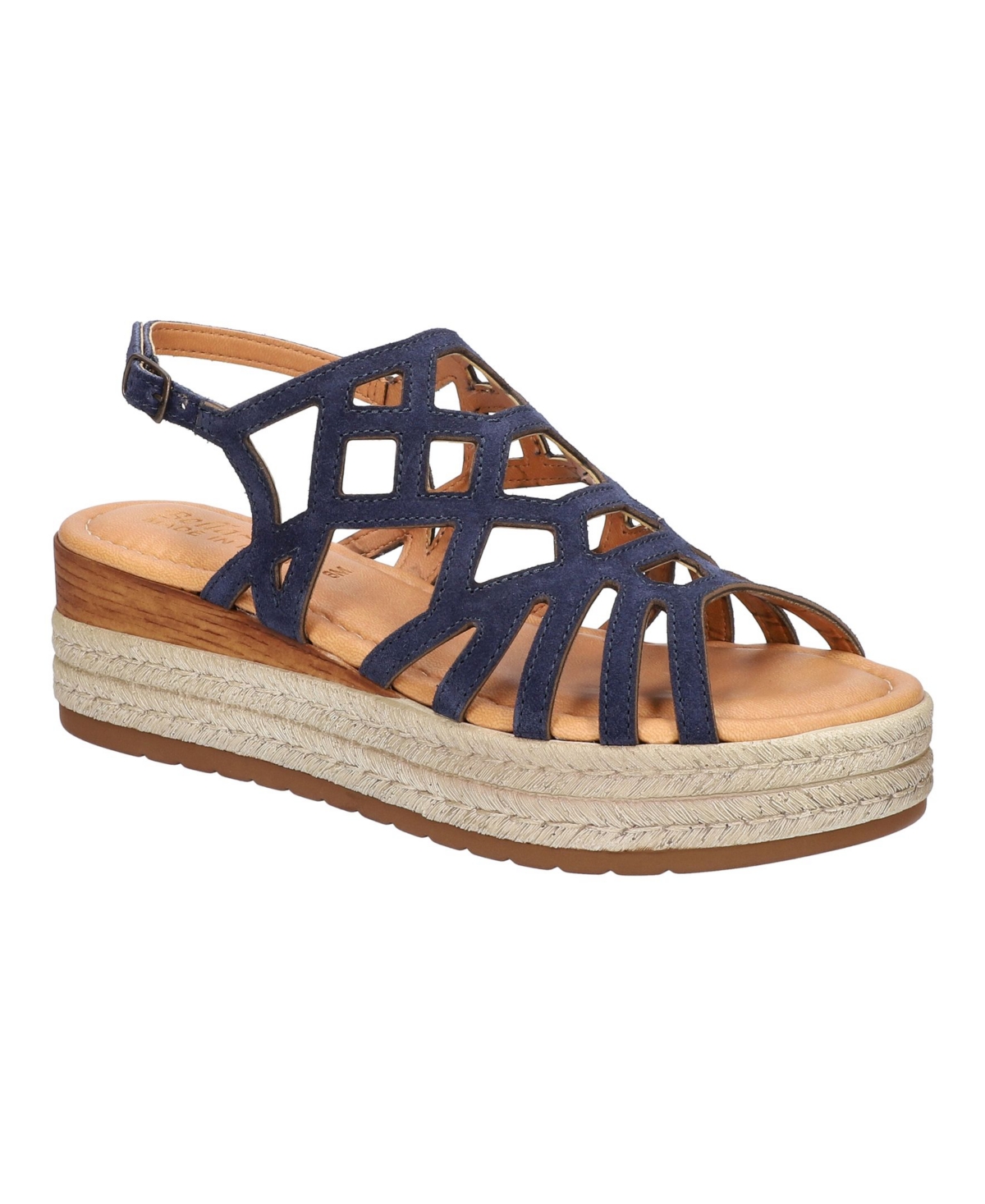 Bella Vita Women's Zip-Italy Wedge Sandals -Leather