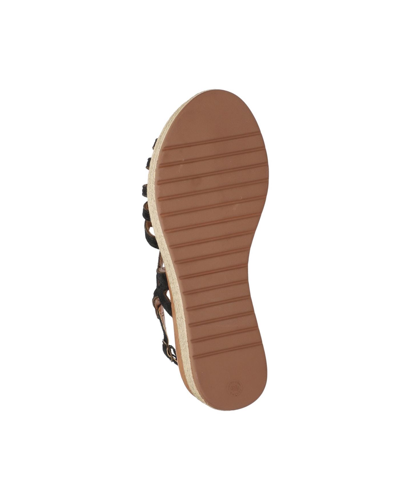 Женские сандалии Bella Vita Zip-Italy Wedge, цвет: Чёрный замшевый кожаный — фото 6