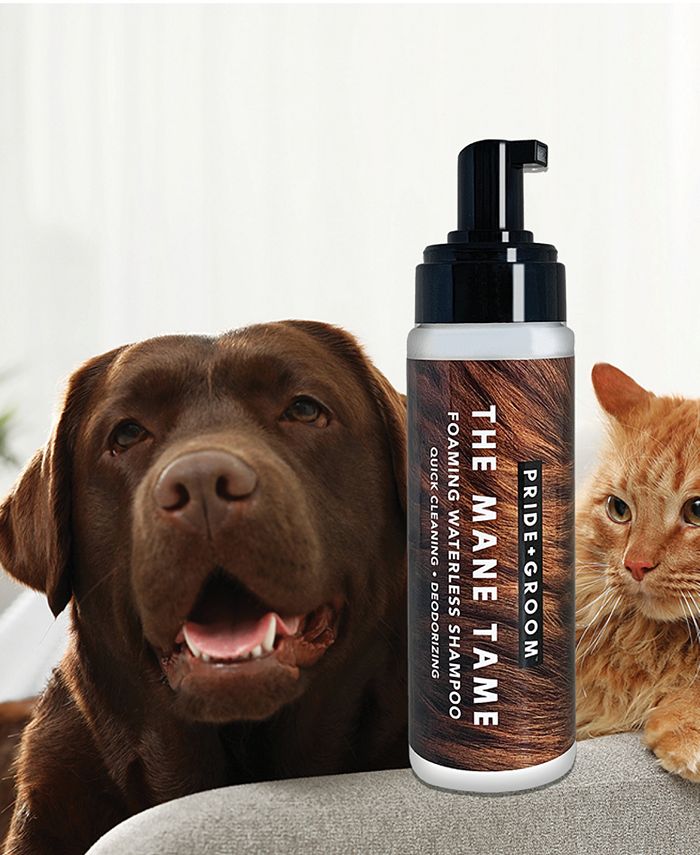 Pride+Groom "The Mane" Tame Waterless Pet Shampoo, 16oz. Macy