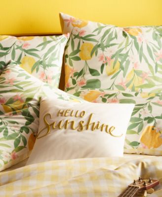 Charter Club Citrus Duvet Cover Sets, Created for Macy's