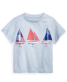 Baby Boys Sail-Print T-Shirt, Created for Macy's  