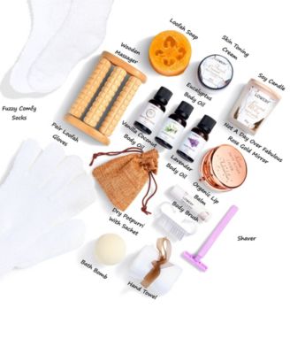 20-Pc. French Coconut Aromatherapy Home Spa Body Care Gift Set