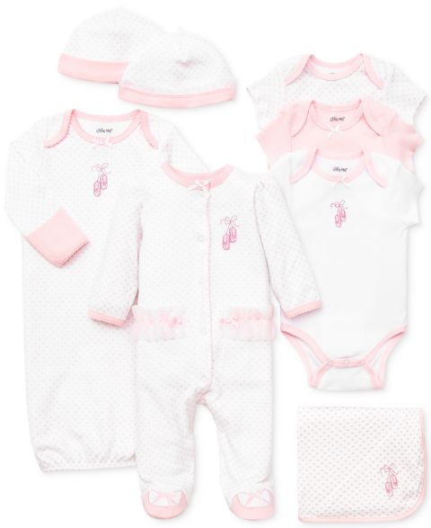 Little Me Baby Girls Prima Ballerina Gift Bundle Collection, цвет: Белый