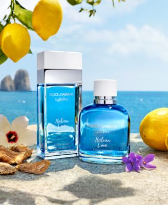 Dolce & Gabbana Men's Light Blue Italian Love Pour Homme Eau de