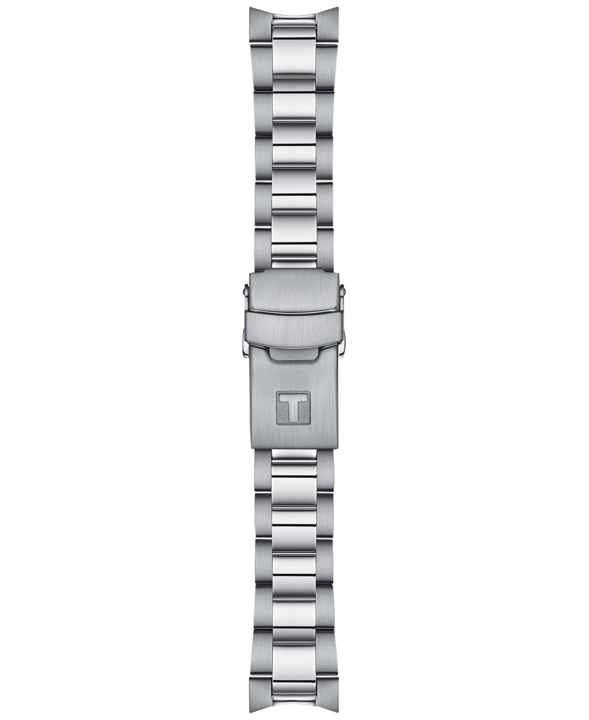 Shop Tissot Unisex Seastar Silver-tone Stainless Steel Bracelet Watch 36mm In Grey