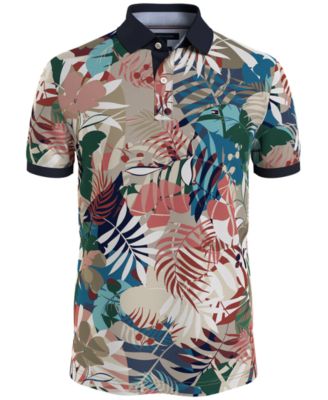 Mens Tropical Custom Fit Polo Shirt