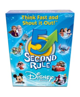 5 Second Rule Edition Fun Family Game About Your Favorite Disney Characters