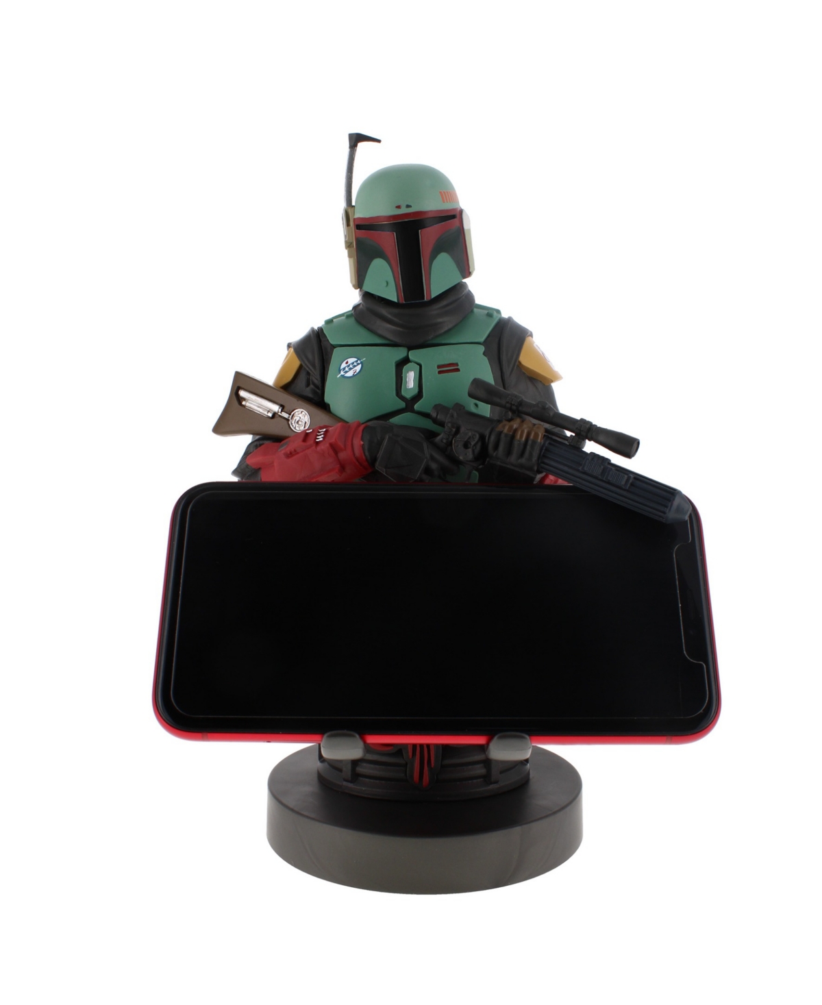 The Mandalorian Boba Fett Cable Guy Mobile Phone And Controller Holder From Exquisite Gaming In Multi