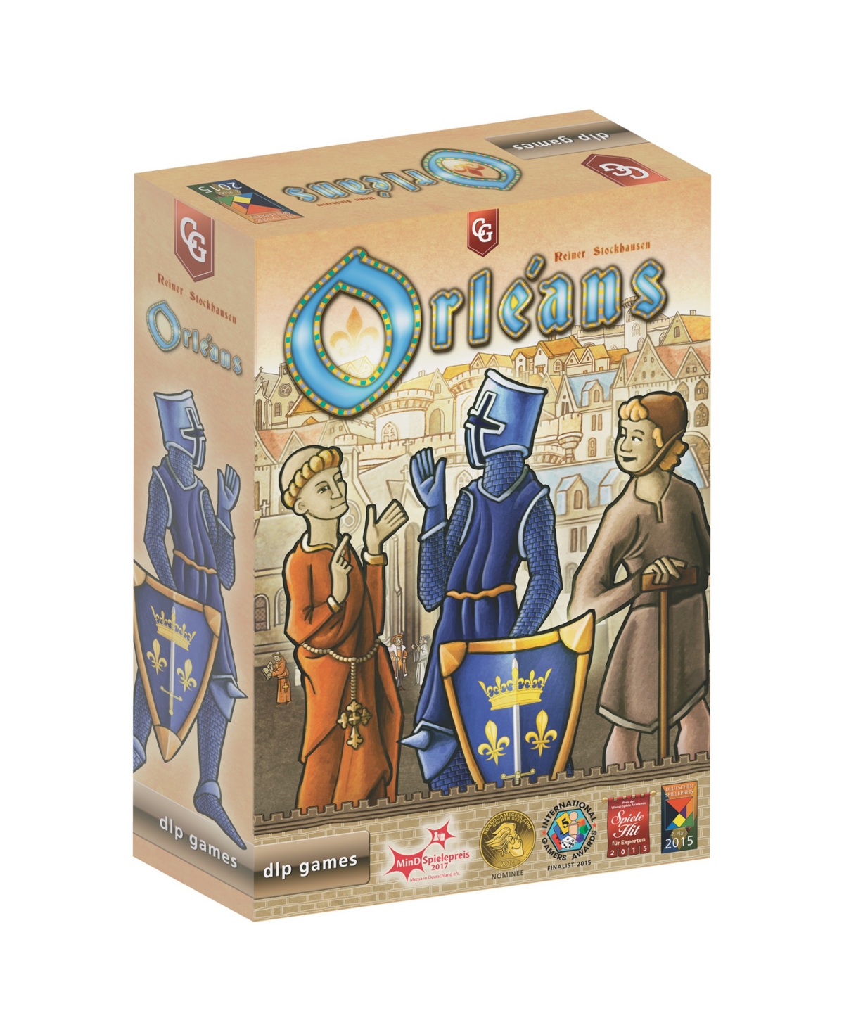 Capstone Games Orleans Deck, Bag, And Pool Building Strategy Board Game, 479 Pieces In Multi