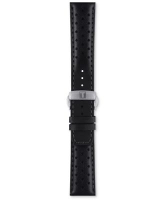 Tissot Men's PRS 516 Automatic Chronograph Black Leather Strap Watch 45mm