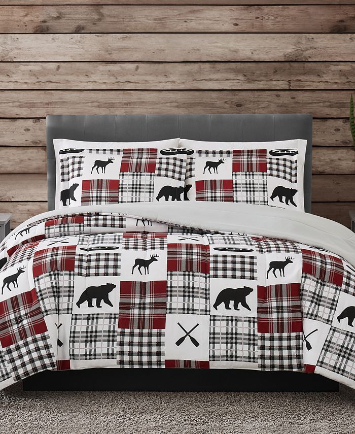 Pem America Durham 3Pc. Full/Queen Comforter Set, Created for Macy's