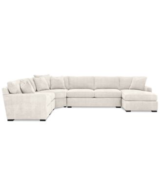 Radley 5-Piece Fabric Chaise Sectional Sofa