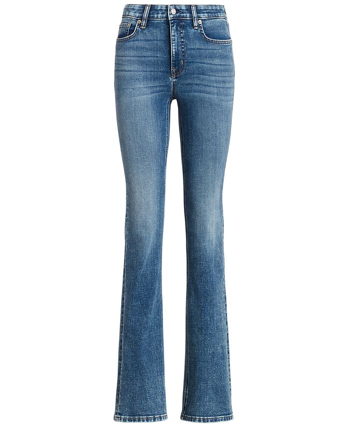 Lauren Ralph Lauren High-Rise Boot Jeans - Macy's