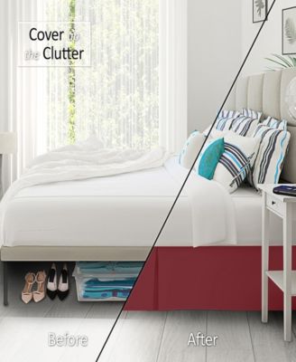 Premium 14" Tailored Drop Bedskirt, Full