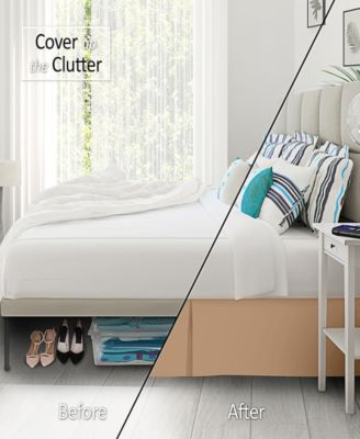 Premium 14" Tailored Drop Bedskirt, California King