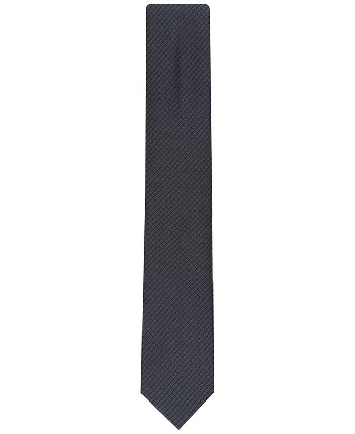 Alfani Men's Breton Grid Tie, Created for Macy's - Macy's