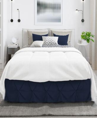 Bedding 14" Tailored Pinch Pleated Bedskirt, Full