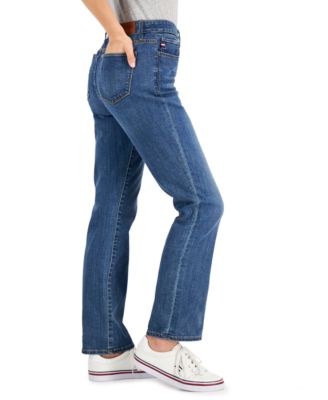 Women's Tribeca TH Flex Straight-Leg Jeans