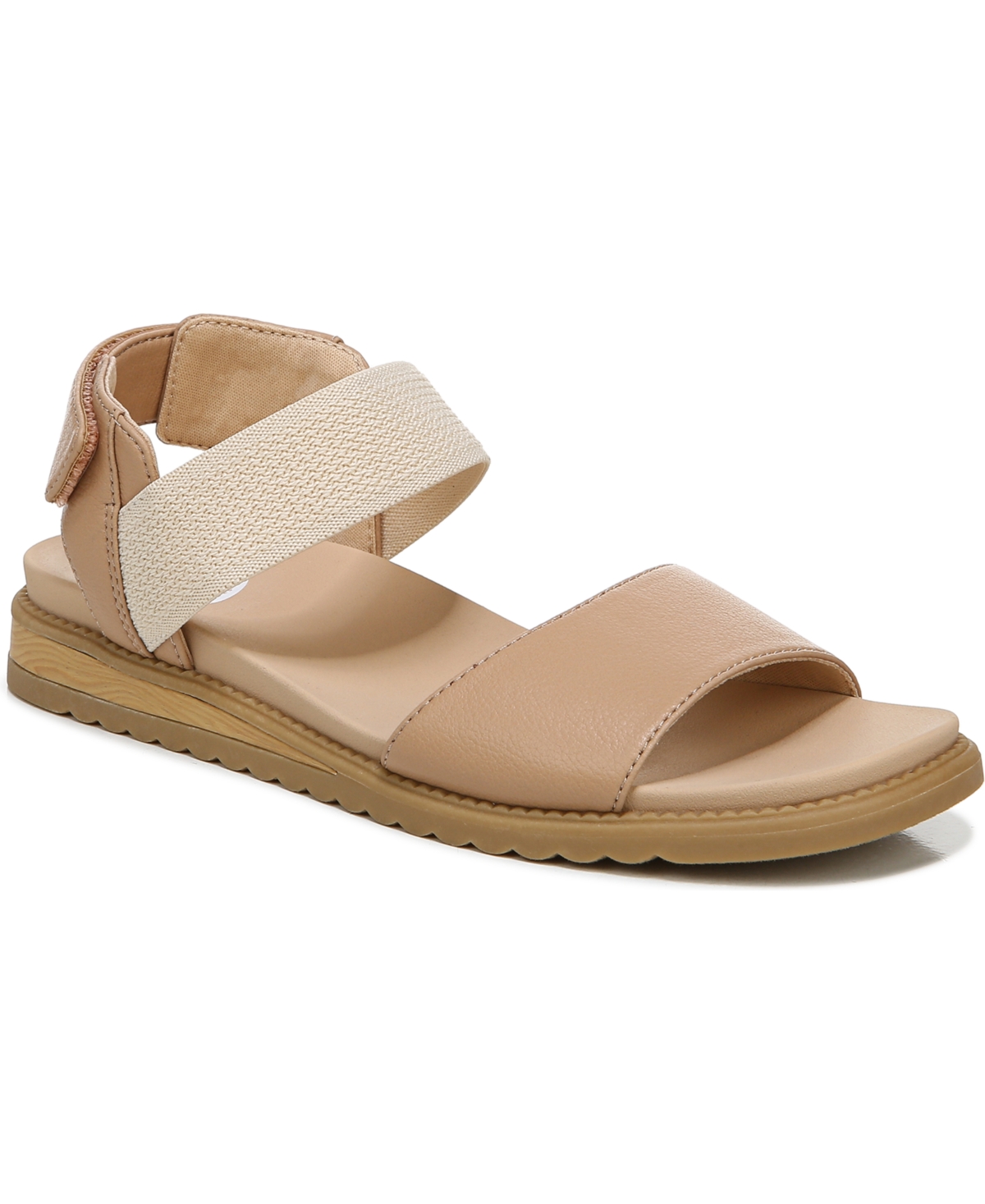 Women's Island-Life Ankle Strap Sandals - Tawny Birch Faux Leather/Fabric