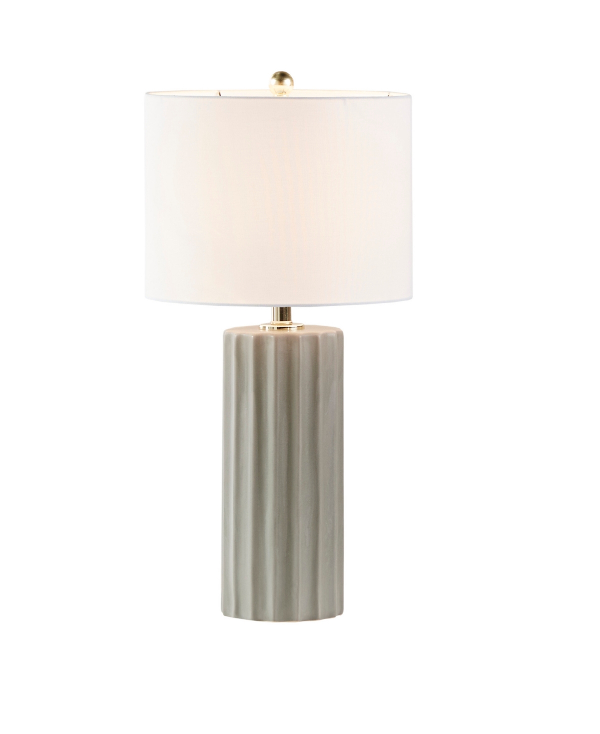 Martha Stewart Glendale Table Lamp In Gray