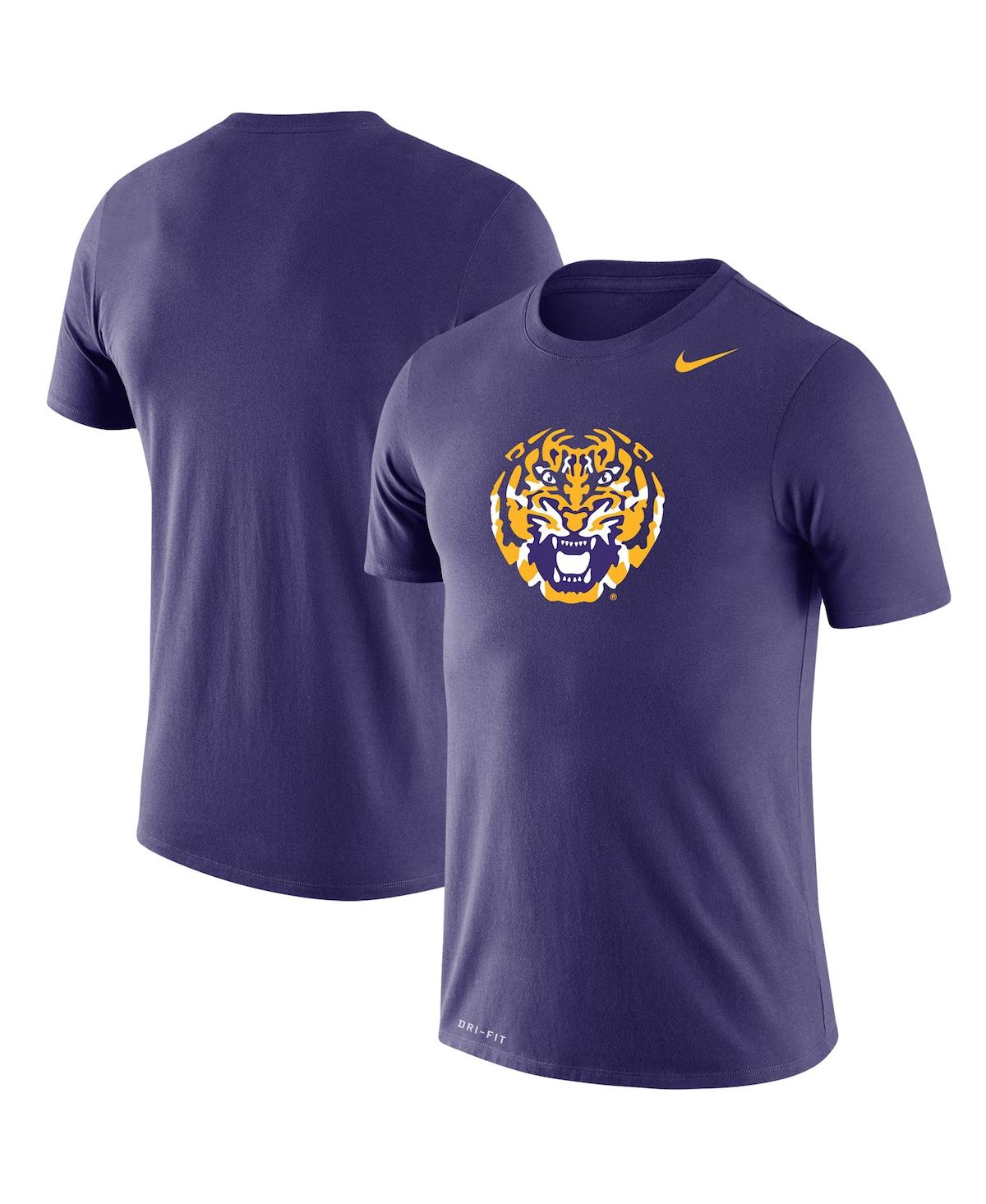 Men's Nike Purple Lsu Tigers School Logo Legend Performance T-shirt