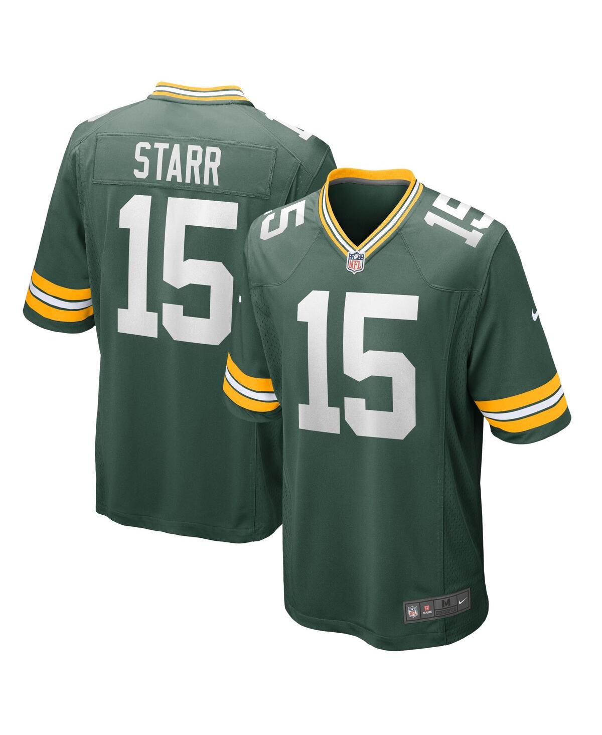 Men's Nike Bart StarrGreen Bay Packers Retired Player Game Jersey - Green