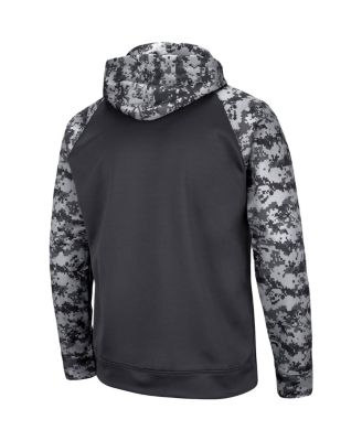 Men's Charcoal Drexel Dragons OHT Military-Inspired Appreciation Digital Camo Pullover Hoodie