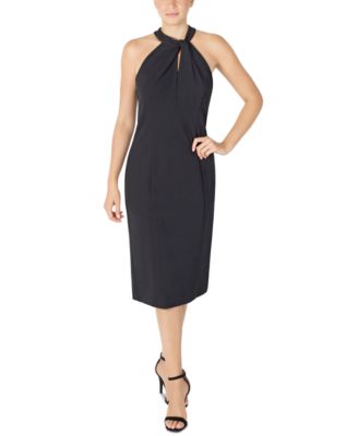 plt ruched midi dress