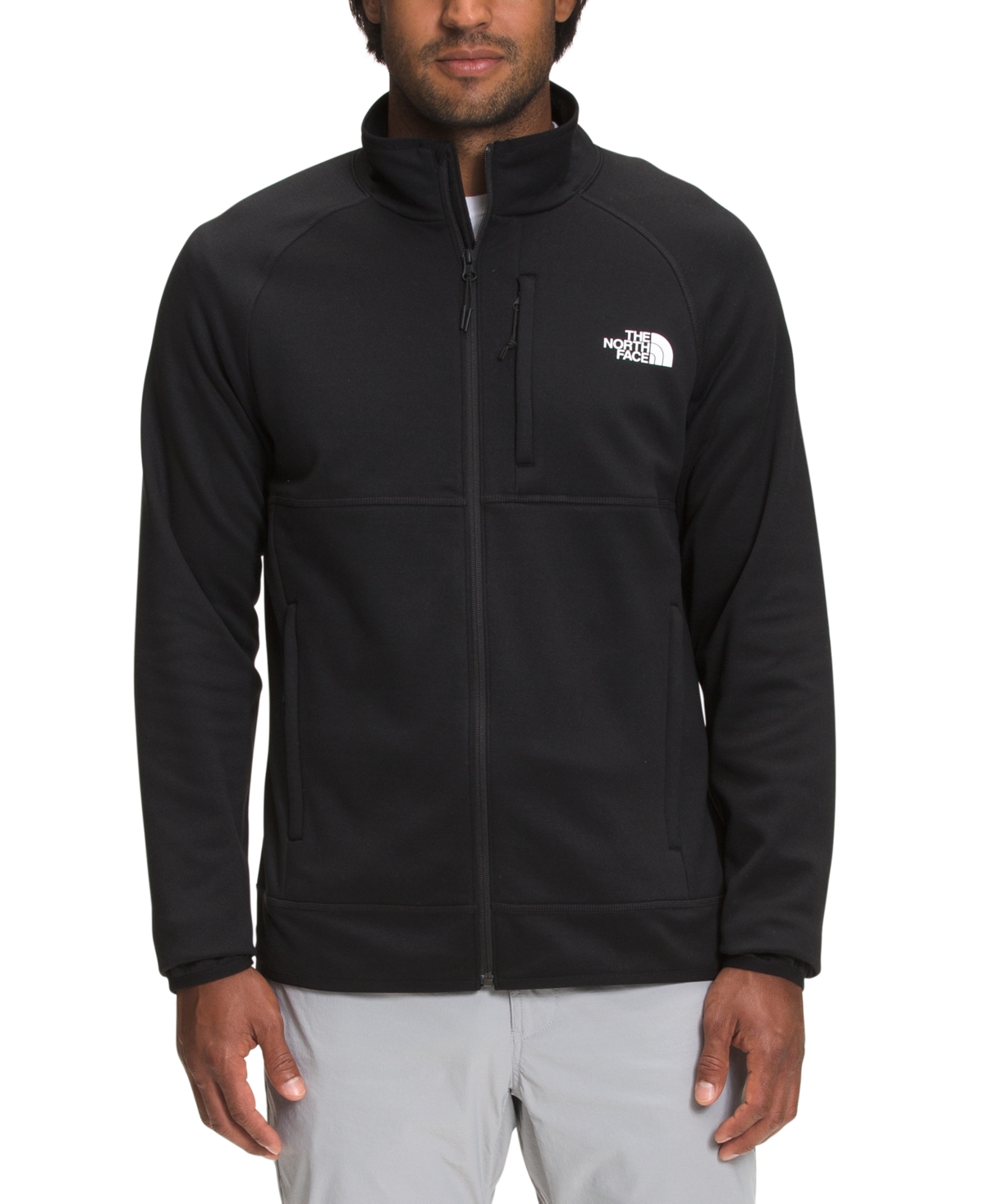 The North Face Men's Canyonlands Full Zip Fleece Jacket - Tnf Black