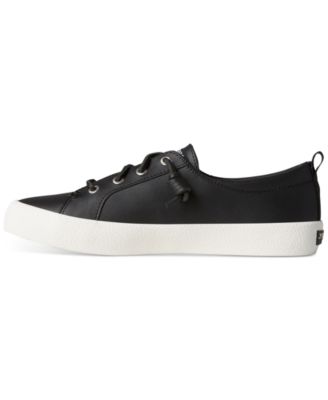 Women's Crest Vibe Leather Sneakers, Created for Macy's