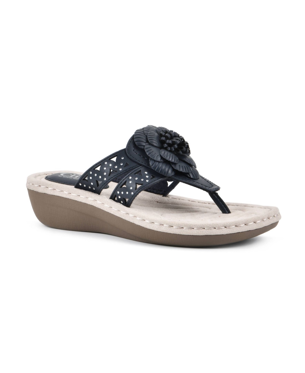 White mountain thong 2025 sandals