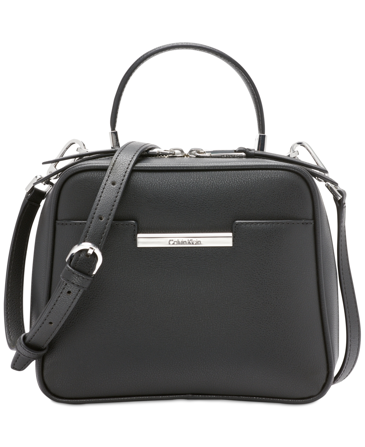 Calvin Klein Nolan Crossbody In Black/silver ModeSens