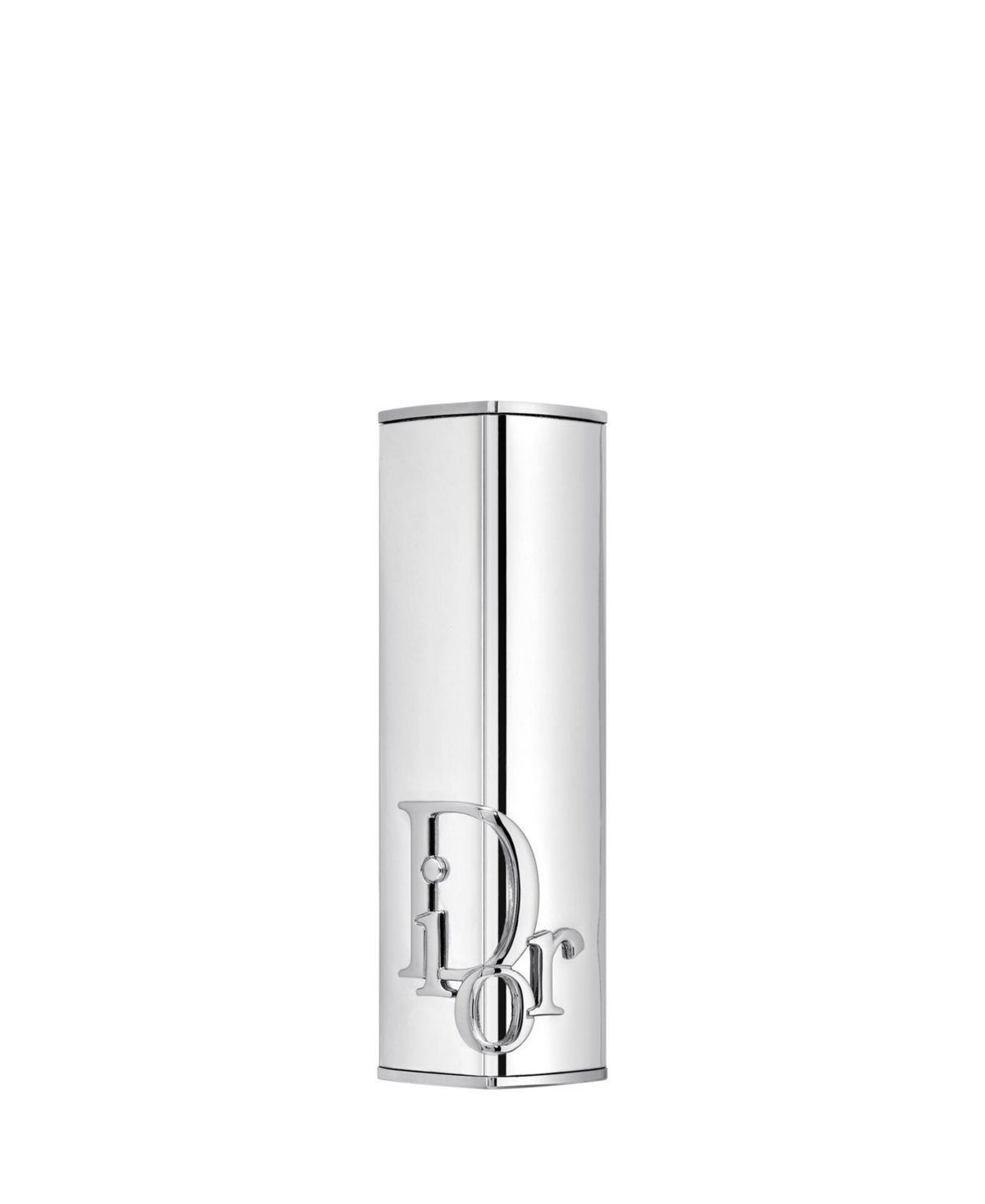 Dior Addict Refillable Couture Lipstick Case In Metallic Silver