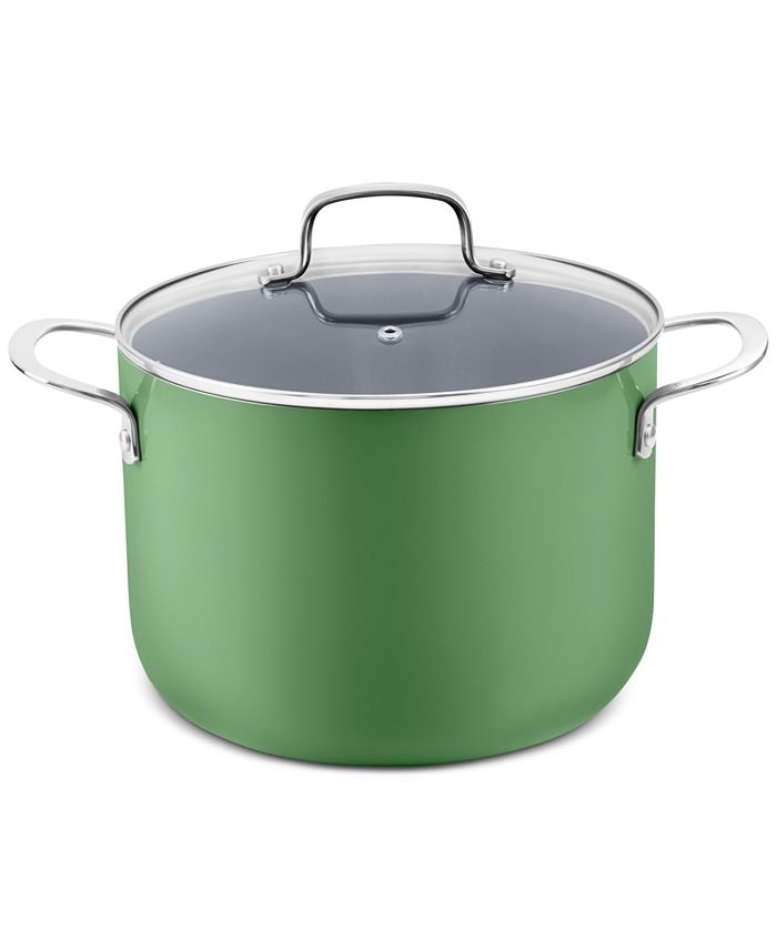 The Cellar Aluminum Nonstick 8-Qt. Covered Stock Pot, Created for Macy's -  Macy's