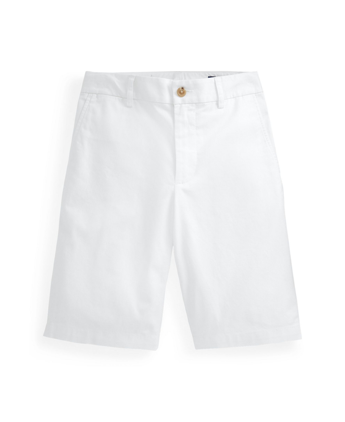 Polo Ralph Lauren Big Boys Straight Fit Stretch Twill Short - White
