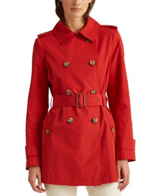 ralph lauren red coat womens