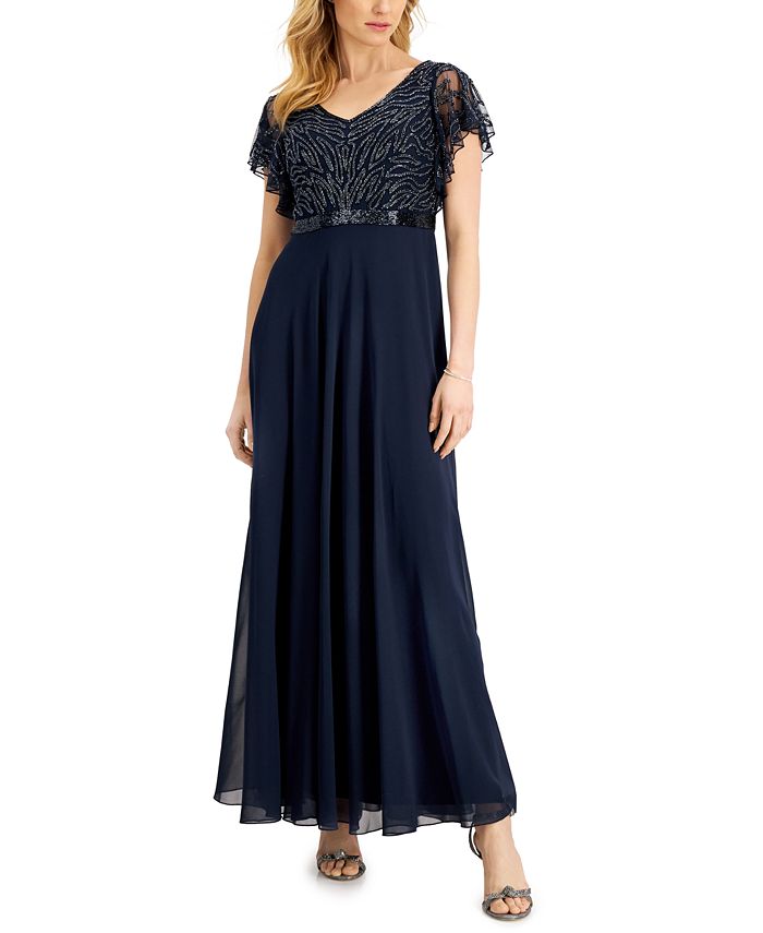 J kara hot sale gowns macy's