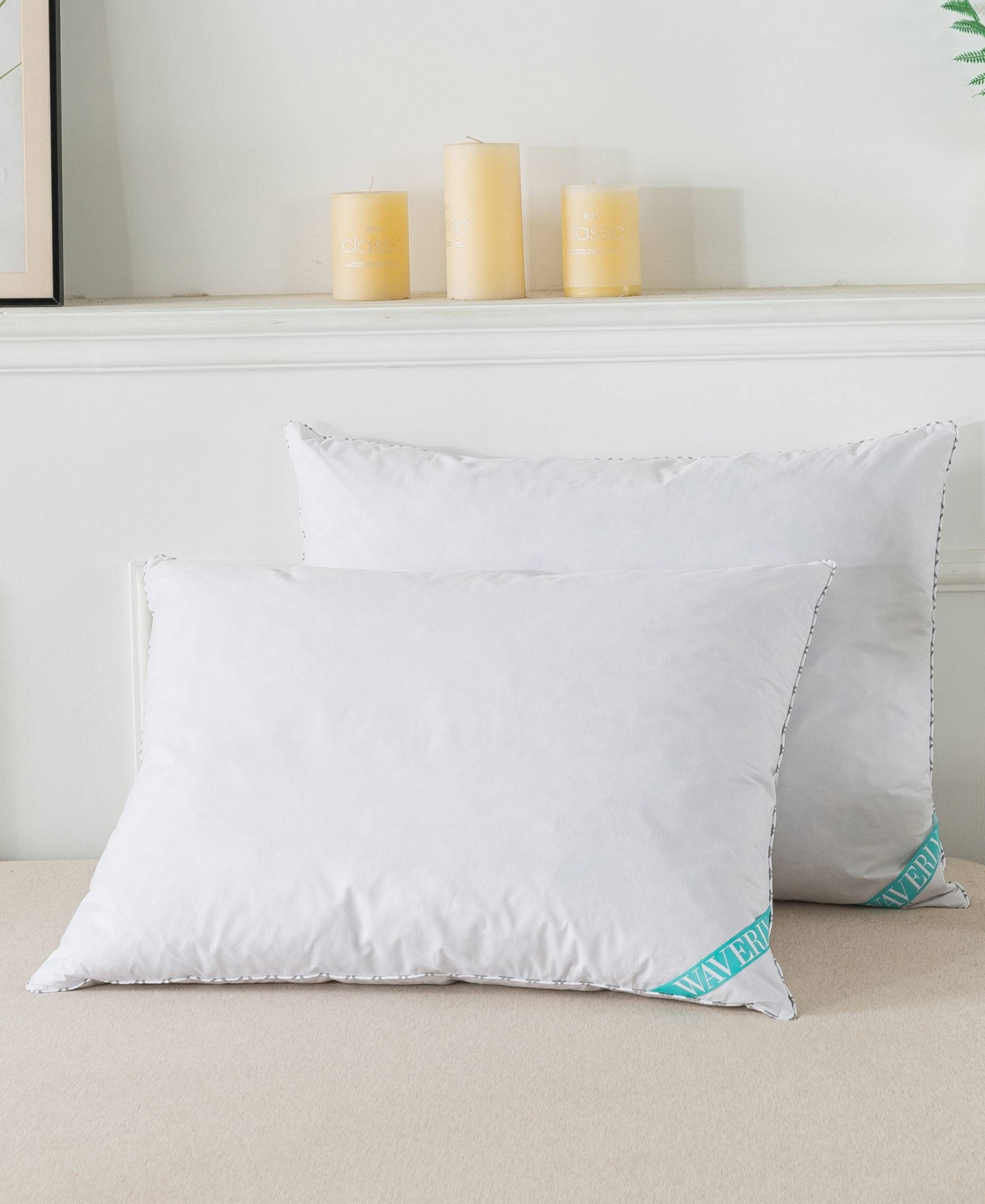 St. James Home Feather 2-piece Pillow Set, King In White