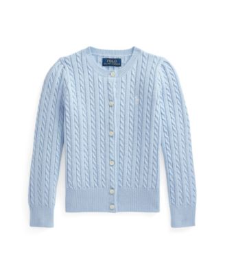 ralph lauren mini cable cardigan