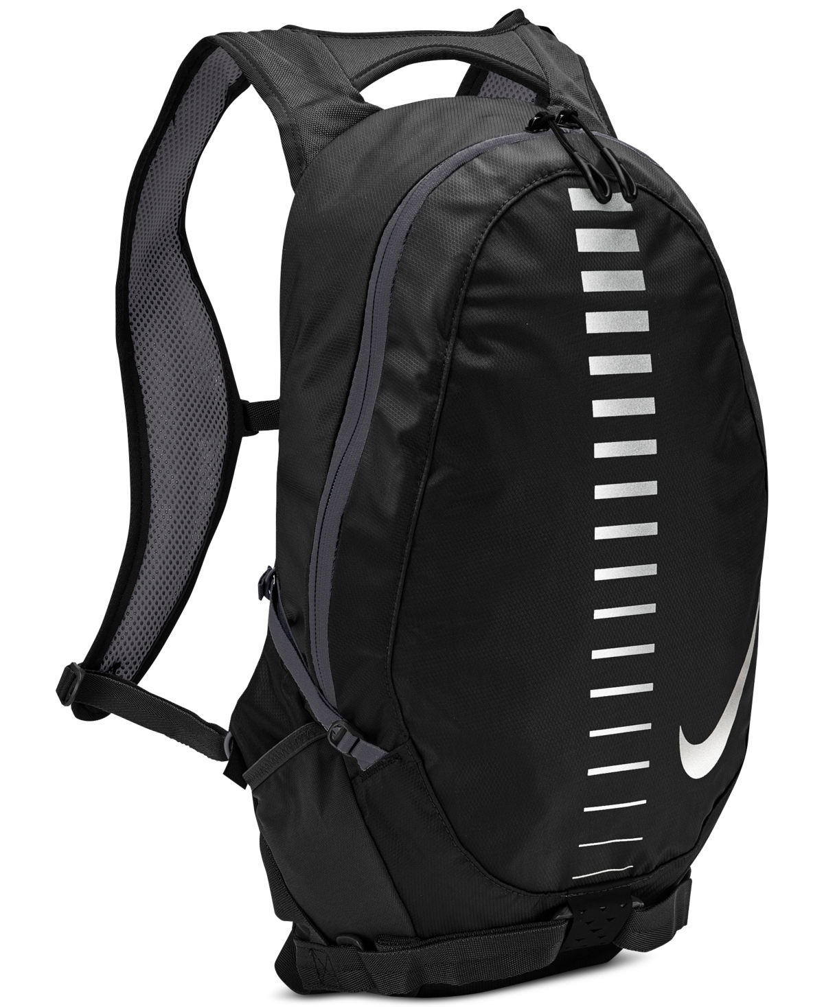 Commuter Backpack - Black/silver