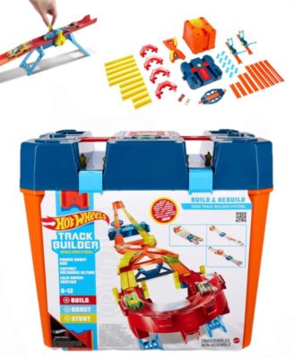 Mattel Hot Wheels Ultimate Boosting Race Track System Play Set, 42 Pieces