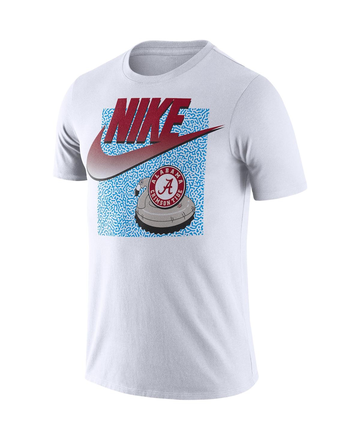Men's NikeAlabama Crimson Tide Swoosh Spring Break T-shirt - White