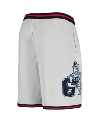 Men's White Gonzaga Bulldogs Limited Basketball Performance Shorts