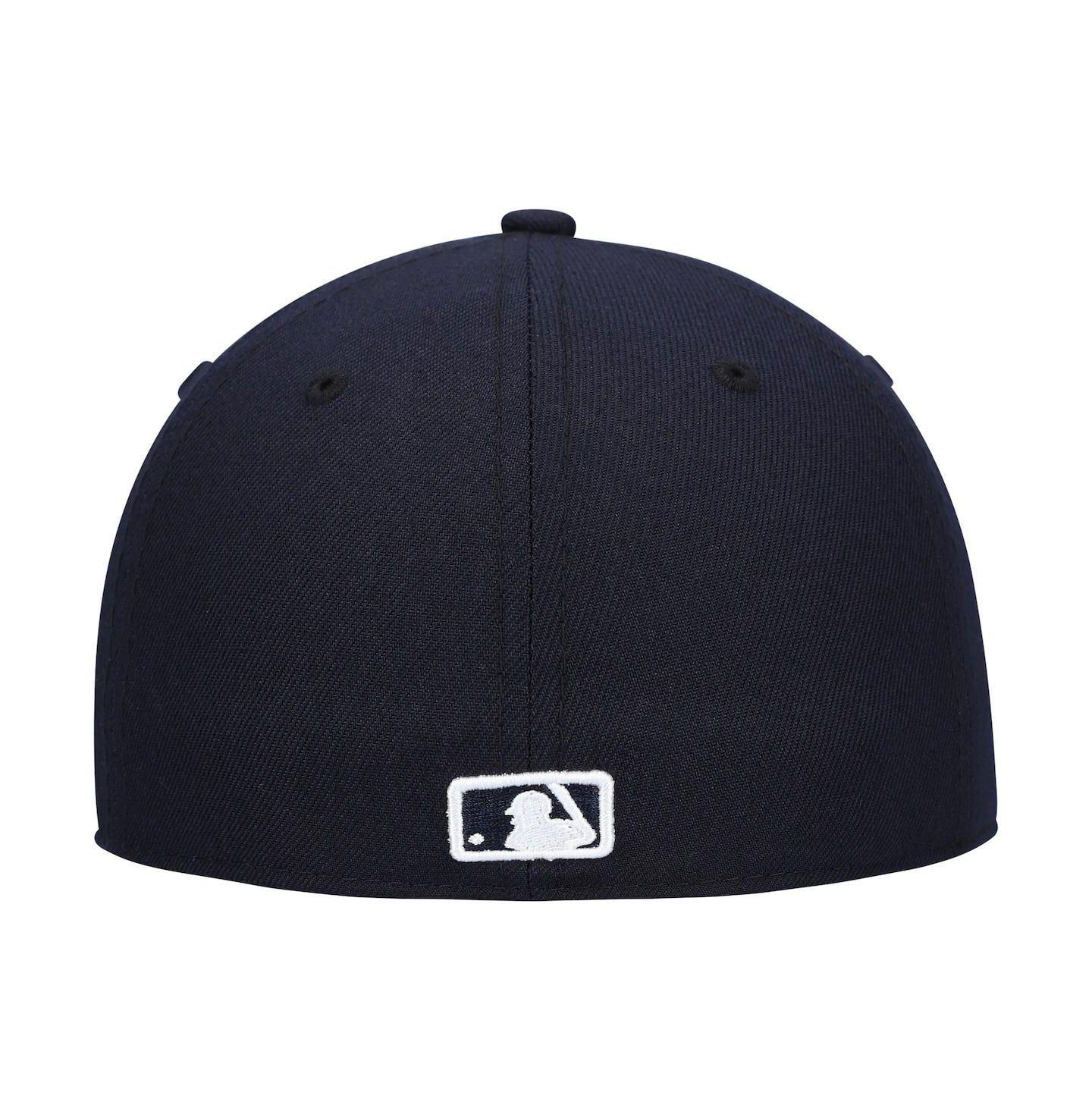 Мужская кепка New Era Navy Detroit Tigers Authentic Collection On-Field Home Low Profile 59FIFTY Fitted Hat — фото 5