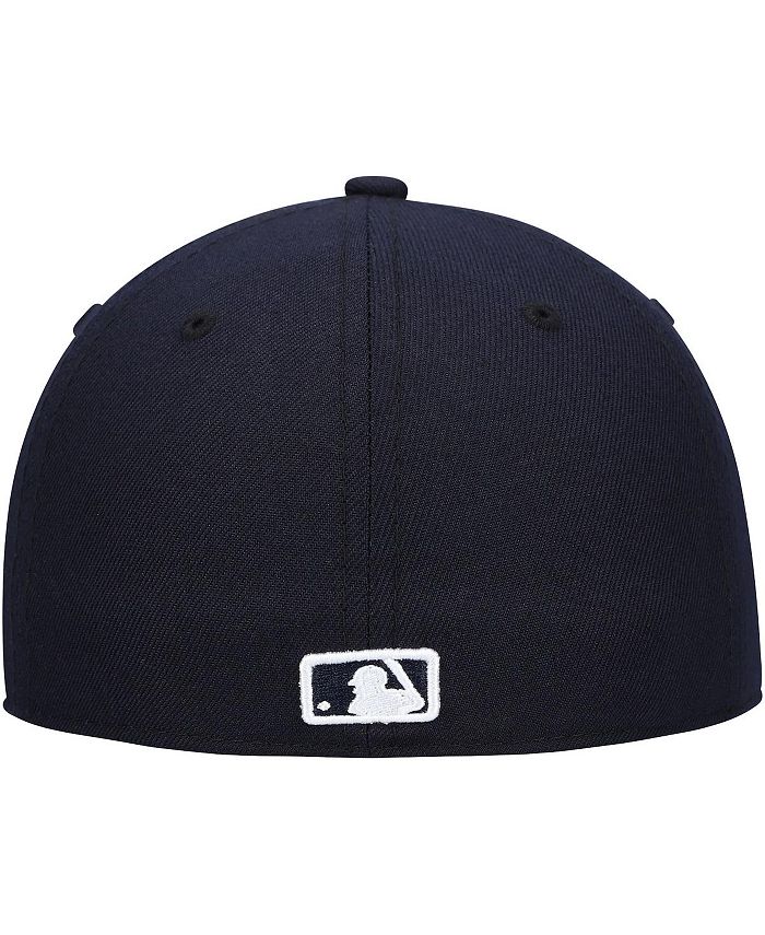 Men's Detroit Tigers New Era Navy Home Authentic Collection On-Field Logo  Low Profile 59FIFTY Fitted Hat