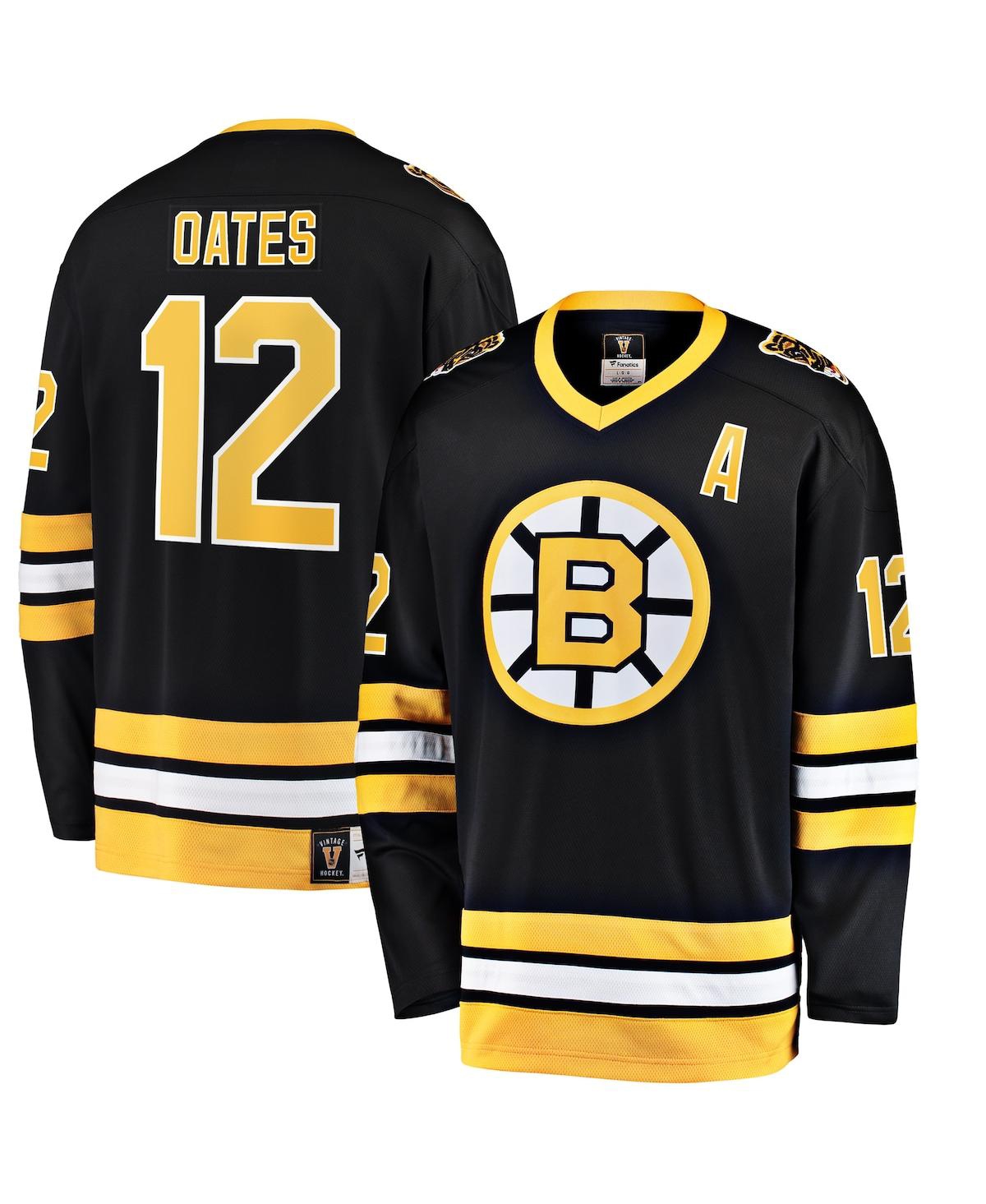 Fanatics Men's  Adam Oates Black Boston Bruins Premier Breakaway Retired Player Jersey