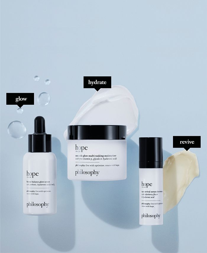 philosophy Hope In A Jar SmoothGlow MultiTasking Moisturizer With Pro