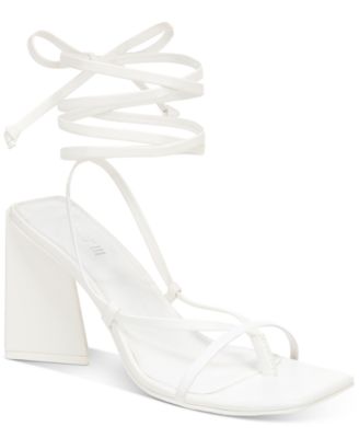 macy's white pumps